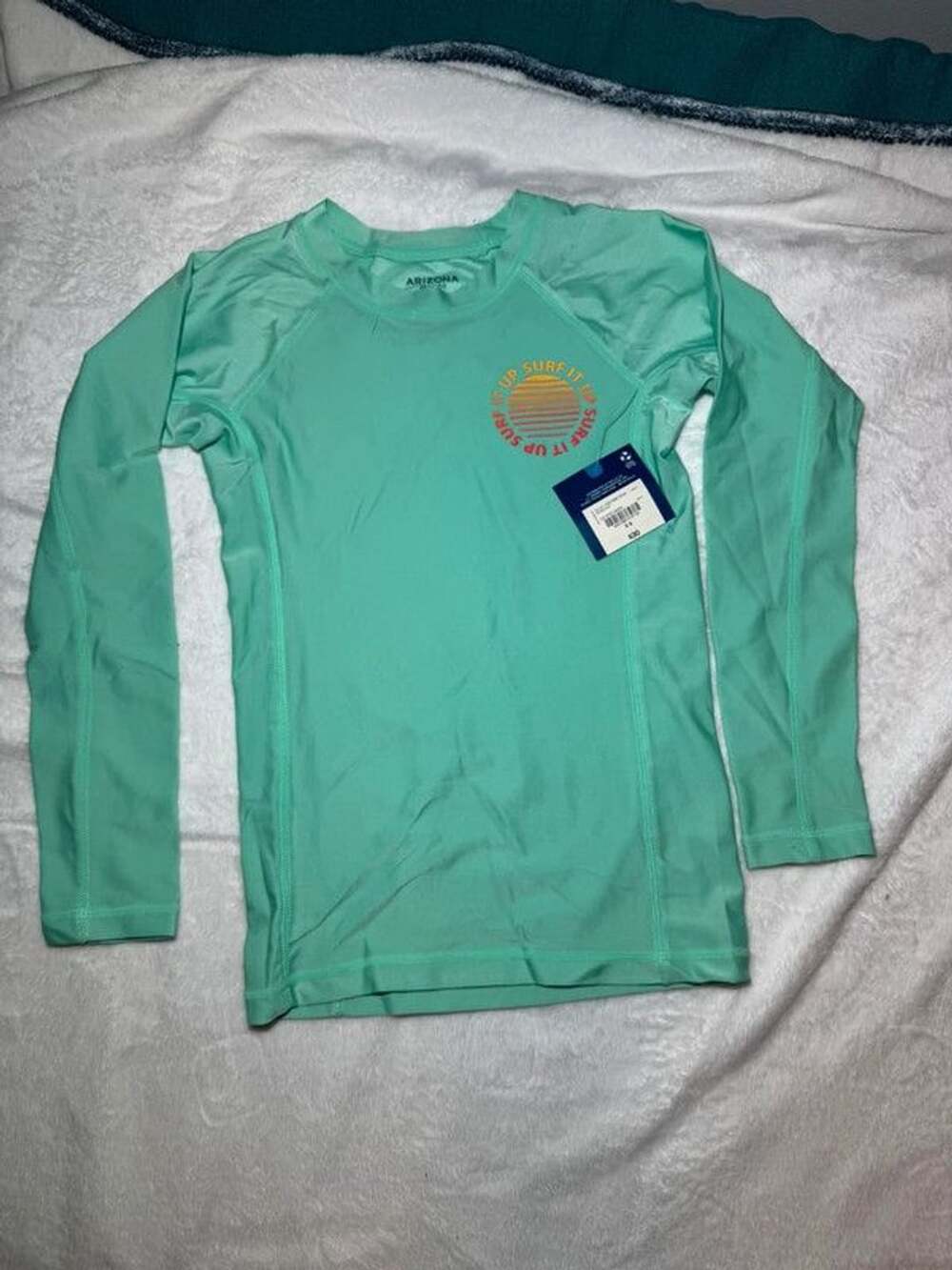 Rash guard arizona size 8